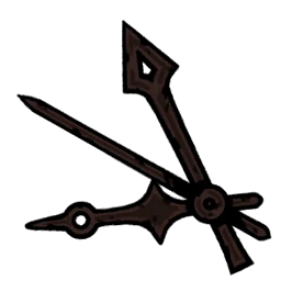 Rusted Clock Hands